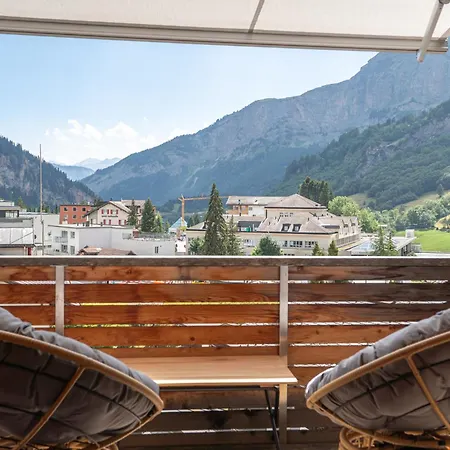 Schoene Dachwohnung Im Zentrum Von Apartament Leukerbad